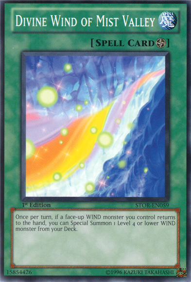 Divine Wind of Mist Valley [STOR-EN059] Common Yu-Gi-Oh!