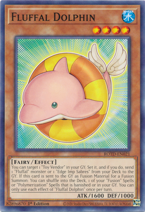 Fluffal Dolphin [ROTD-EN021] Common Yu-Gi-Oh!