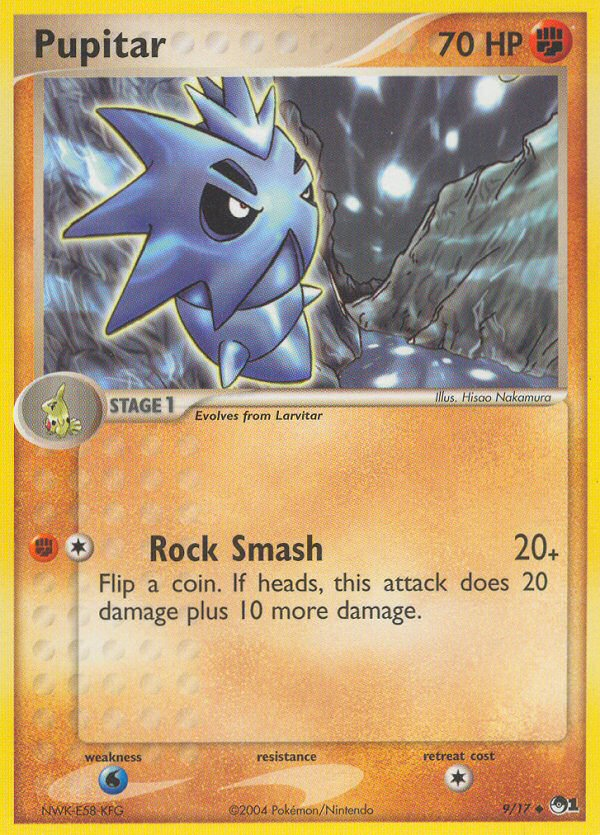 Pupitar (9/17) [POP Series 1] Pokémon