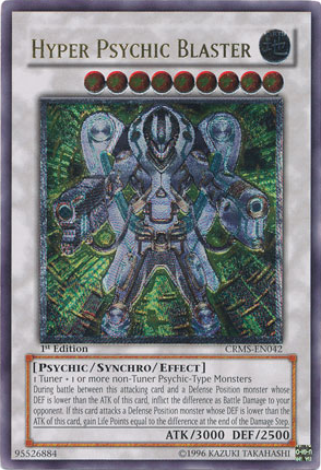 Hyper Psychic Blaster [CRMS-EN042] Ultimate Rare Yu-Gi-Oh!