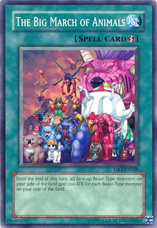 The Big March of Animals [DR3-EN168] Common Yu-Gi-Oh!