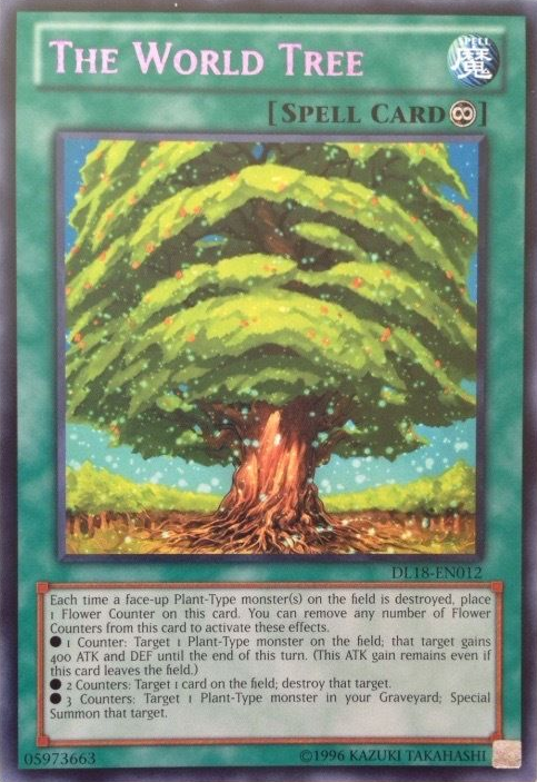 The World Tree (Purple) [DL18-EN012] Rare Yu-Gi-Oh!