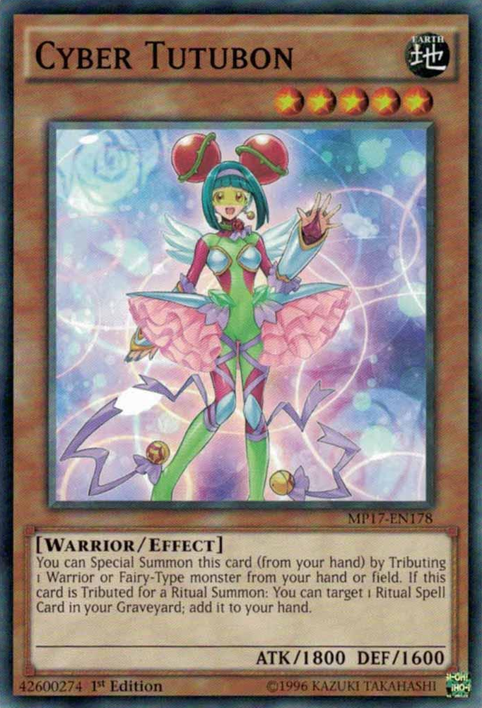 Cyber Tutubon [MP17-EN178] Common Yu-Gi-Oh!
