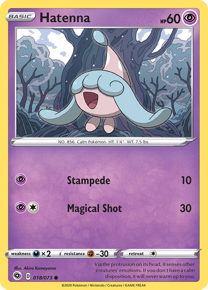 Hatenna (018/073) [Sword & Shield: Champion's Path] Pokémon