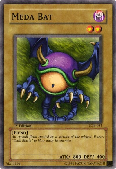 Meda Bat [LOB-083] Common Yu-Gi-Oh!