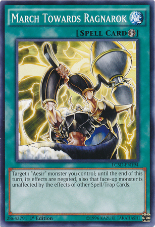 March Towards Ragnarok [LC5D-EN194] Common Yu-Gi-Oh!