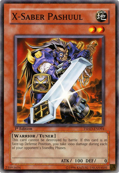 X-Saber Pashuul [TSHD-EN094] Common Yu-Gi-Oh!