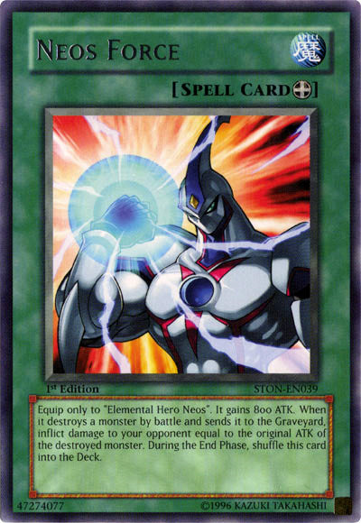 Neos Force [STON-EN039] Rare Yu-Gi-Oh!
