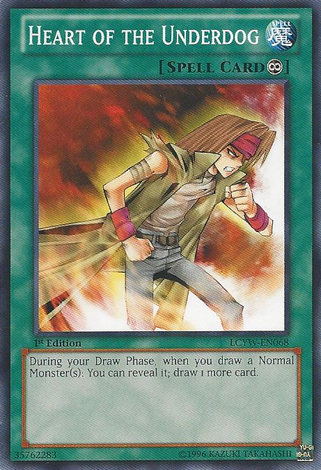Heart of the Underdog [LCYW-EN068] Common Yu-Gi-Oh!