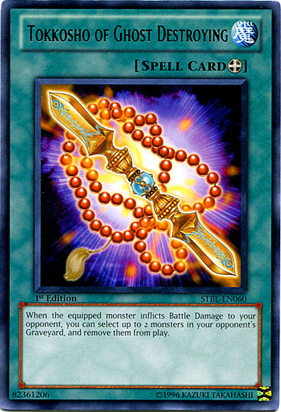Tokkosho of Ghost Destroying [STBL-EN060] Rare Yu-Gi-Oh!