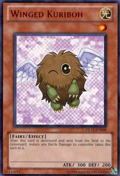 Winged Kuriboh (Red) [DL12-EN008] Rare Yu-Gi-Oh!