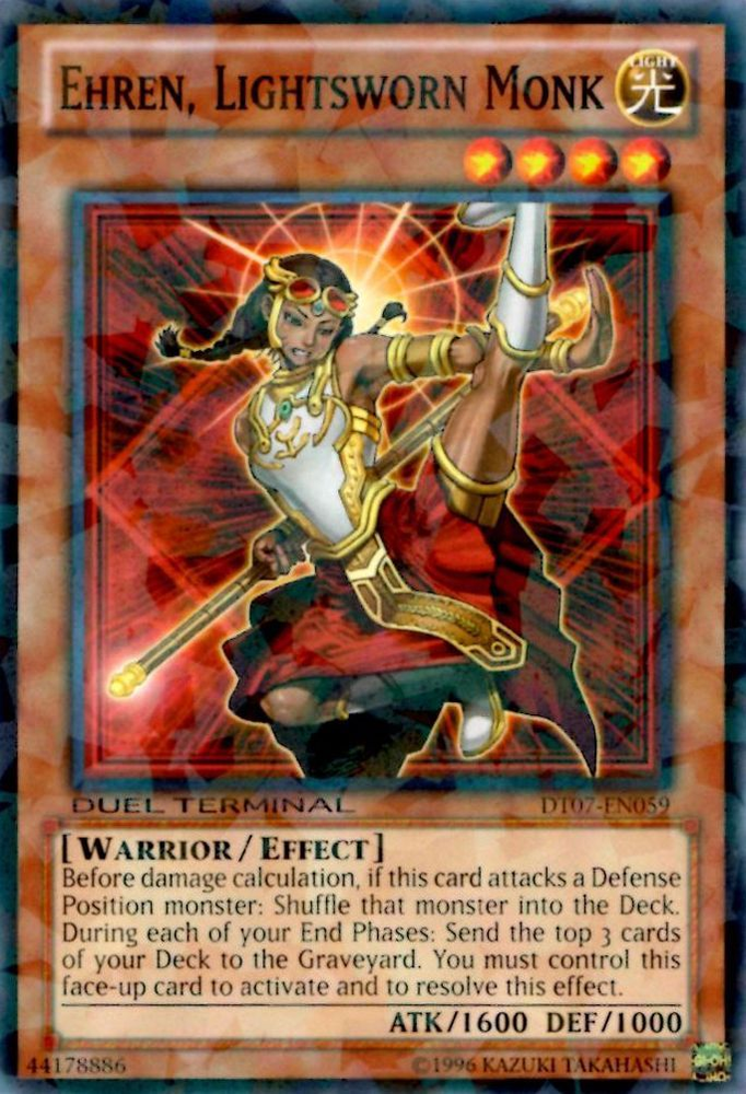 Ehren, Lightsworn Monk [DT07-EN059] Common Yu-Gi-Oh!