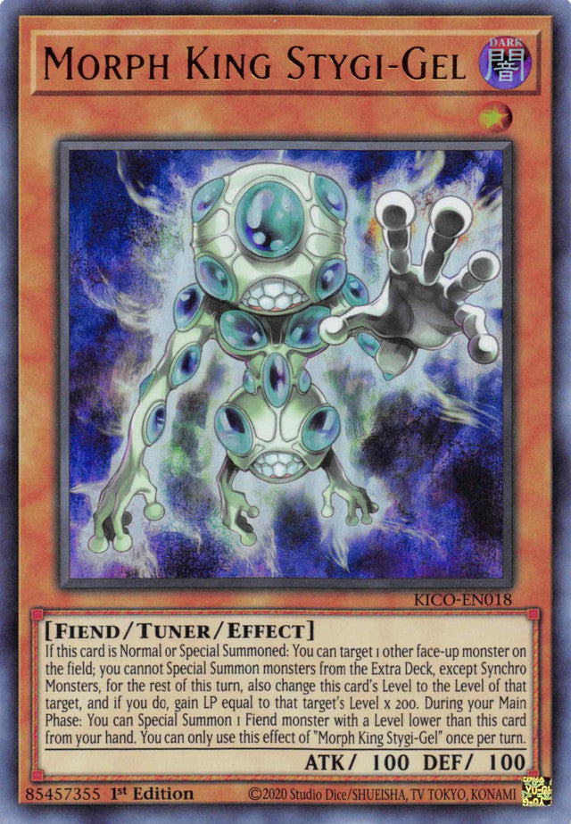 Morph King Stygi-Gel (Ultra Rare) [KICO-EN018] Ultra Rare Yu-Gi-Oh!