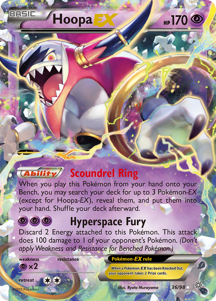 Hoopa EX (36/98) [XY: Ancient Origins] Pokémon