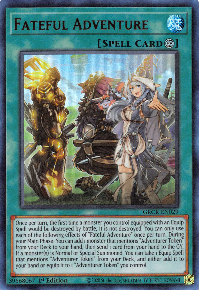 Fateful Adventure [GRCR-EN029] Ultra Rare Yu-Gi-Oh!