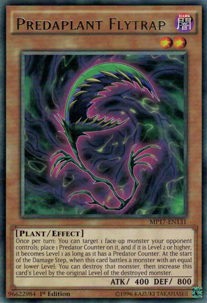 Predaplant Flytrap [MP17-EN131] Rare Yu-Gi-Oh!