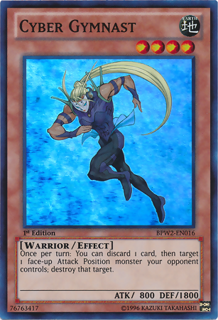 Cyber Gymnast [BPW2-EN016] Super Rare Yu-Gi-Oh!