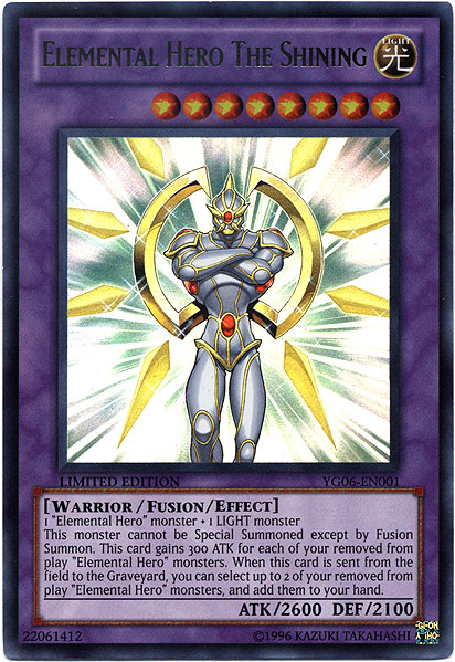 Elemental Hero The Shining [YG06-EN001] Ultra Rare Yu-Gi-Oh!