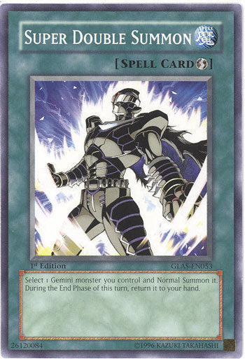 Super Double Summon [GLAS-EN053] Common Yu-Gi-Oh!