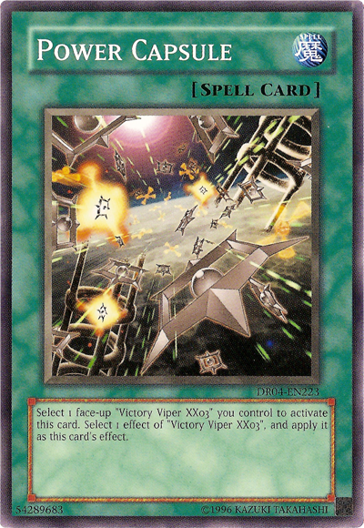 Power Capsule [DR04-EN223] Common Yu-Gi-Oh!