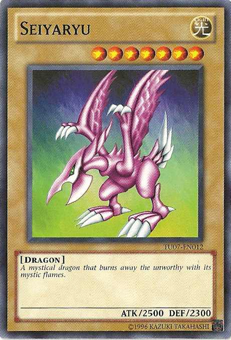 Seiyaryu [TU07-EN012] Common Yu-Gi-Oh!