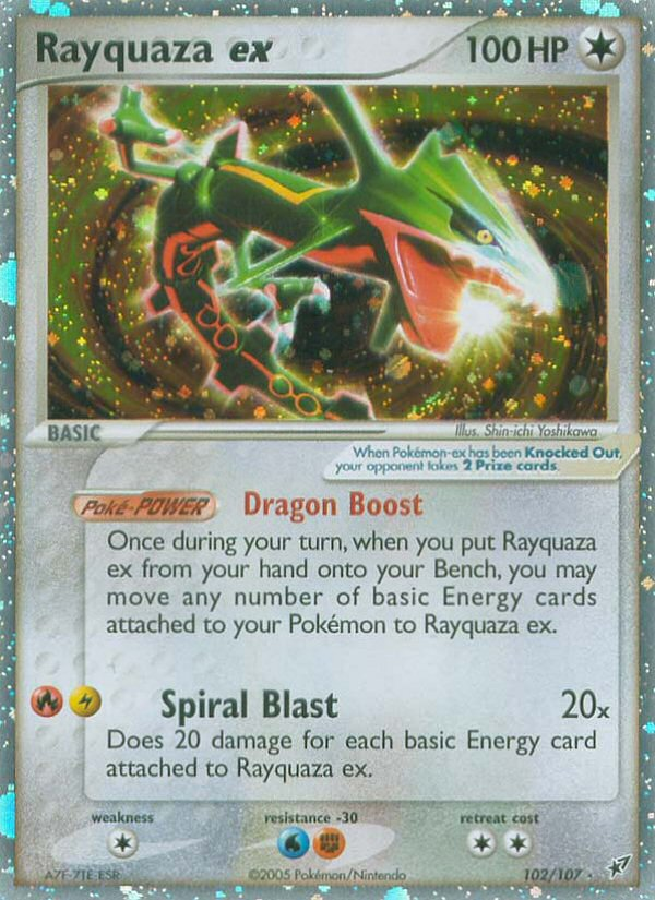 Rayquaza ex (102/107) [EX: Deoxys] Pokémon