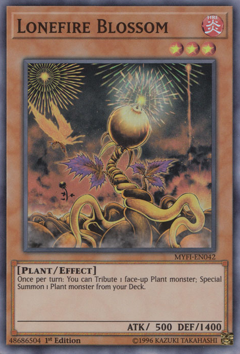 Lonefire Blossom [MYFI-EN042] Super Rare Yu-Gi-Oh!