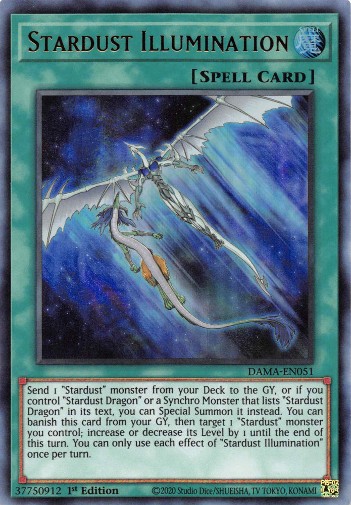 Stardust Illumination [DAMA-EN051] Ultra Rare Yu-Gi-Oh!