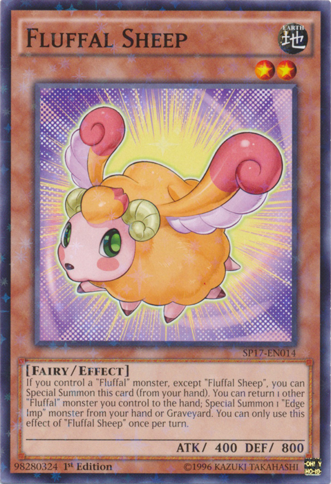 Fluffal Sheep [SP17-EN014] Starfoil Rare Yu-Gi-Oh!