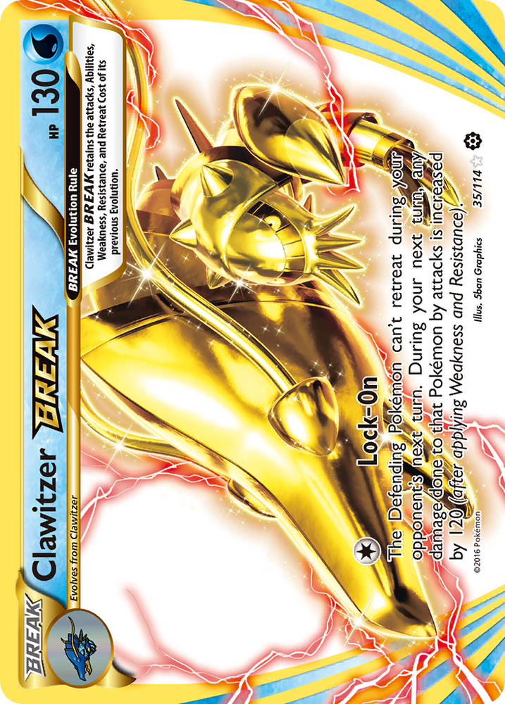 Clawitzer BREAK (35/114) [XY: Steam Siege] Pokémon