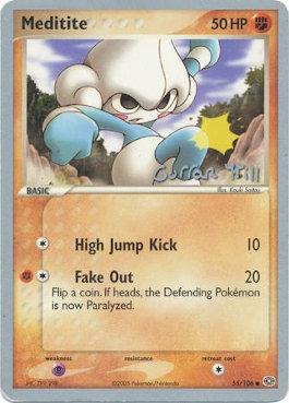 Meditite (55/106) (Bright Aura - Curran Hill's) [World Championships 2005] Pokémon