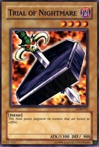 Trial of Nightmare [LOB-012] Common Yu-Gi-Oh!