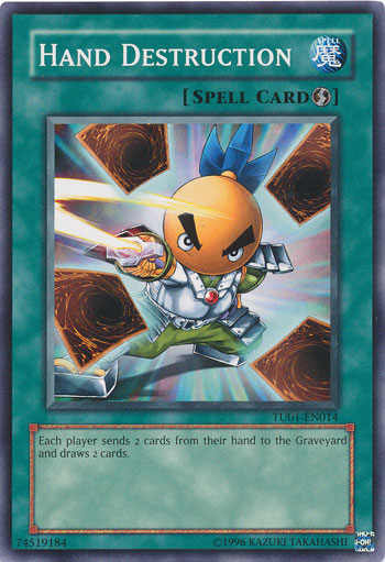 Hand Destruction [TU01-EN014] Common Yu-Gi-Oh!