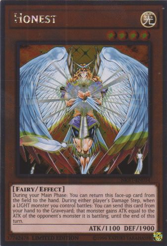 Honest [NKRT-EN014] Platinum Rare Yu-Gi-Oh!