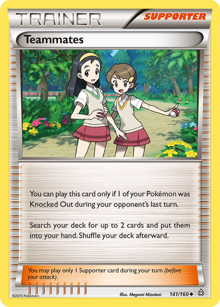 Teammates (141/160) [XY: Primal Clash] Pokémon