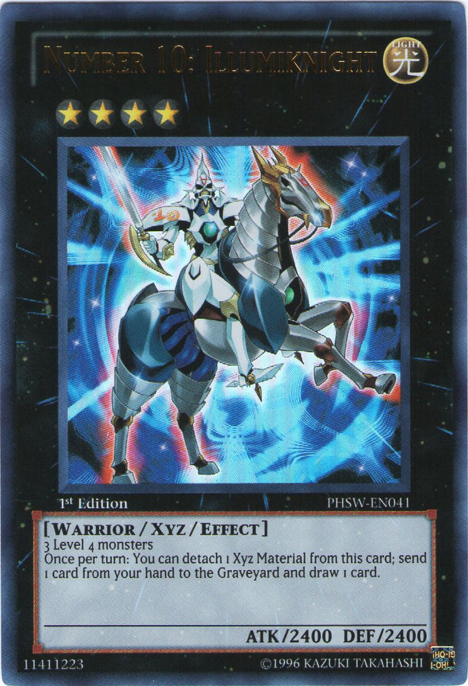 Number 10: Illumiknight [PHSW-EN041] Ultra Rare Yu-Gi-Oh!