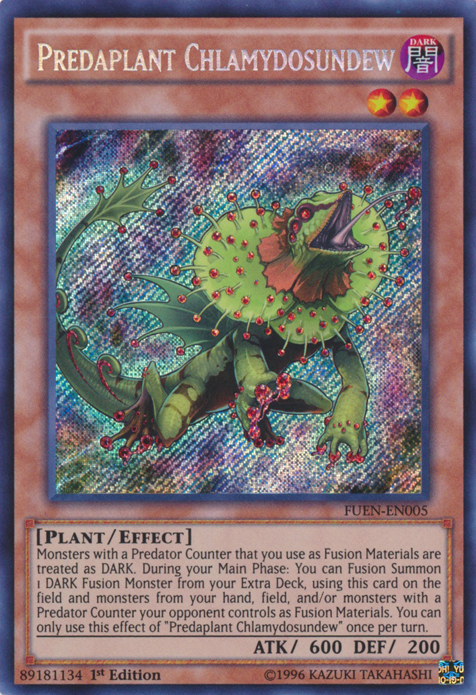 Predaplant Chlamydosundew [FUEN-EN005] Secret Rare Yu-Gi-Oh!