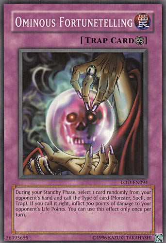 Ominous Fortunetelling [LOD-EN094] Common Yu-Gi-Oh!