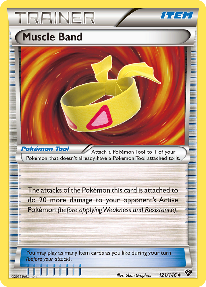 Muscle Band (121/146) [XY: Base Set] Pokémon