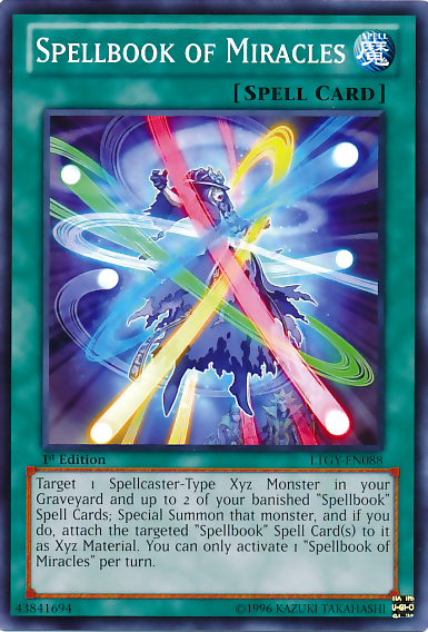 Spellbook of Miracles [LTGY-EN088] Common Yu-Gi-Oh!