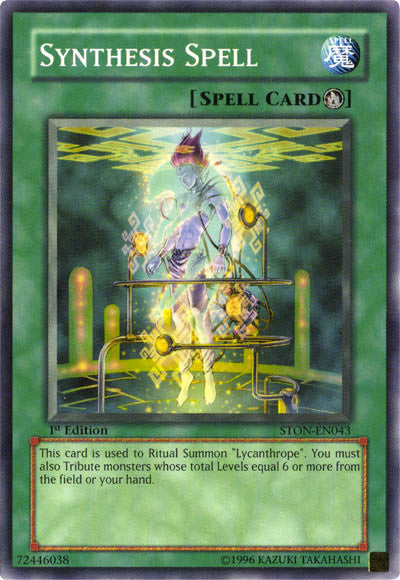 Synthesis Spell [STON-EN043] Common Yu-Gi-Oh!
