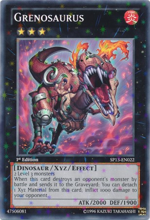Grenosaurus [SP13-EN022] Starfoil Rare Yu-Gi-Oh!