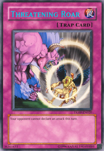 Threatening Roar (Blue) [DL09-EN020] Rare Yu-Gi-Oh!