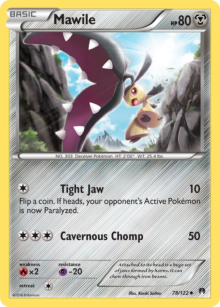 Mawile (78/122) [XY: BREAKpoint] Pokémon