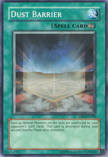 Dust Barrier [DR2-EN200] Common Yu-Gi-Oh!