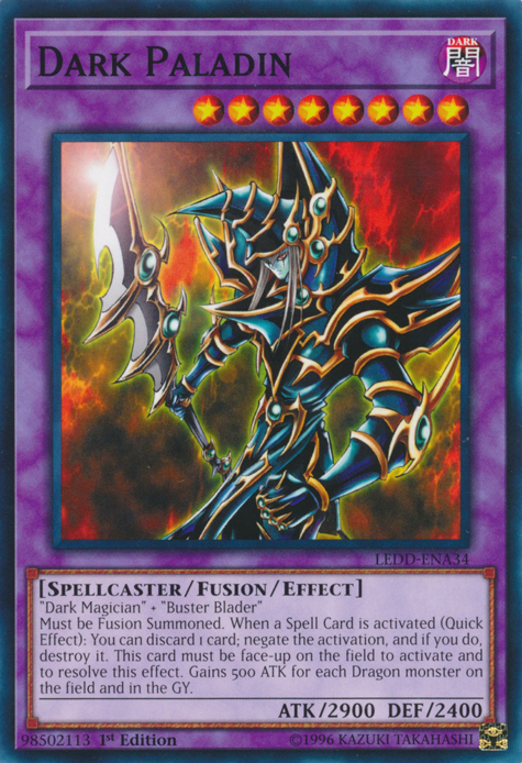 Dark Paladin [LEDD-ENA34] Common Yu-Gi-Oh!