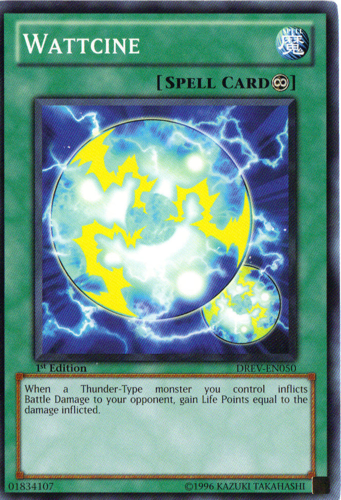 Wattcine [DREV-EN050] Common Yu-Gi-Oh!