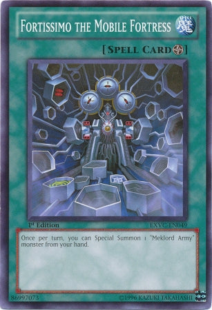 Fortissimo the Mobile Fortress [EXVC-EN049] Common Yu-Gi-Oh!