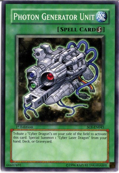 Photon Generator Unit [SOI-EN045] Common Yu-Gi-Oh!