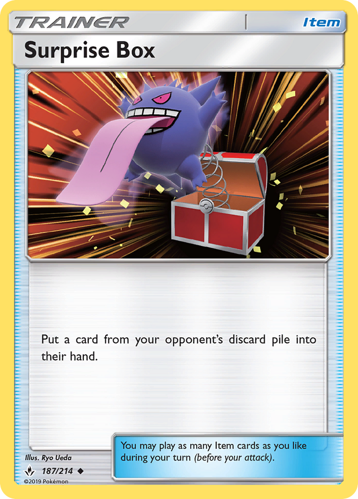 Surprise Box (187/214) [Sun & Moon: Unbroken Bonds] Pokémon